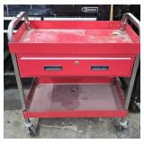 Red Rolling Tool Cart 30ï¿½"L 16"W 35"T
