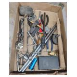Rubber mallet, wrenches and more......