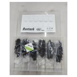 225 pcs auto car u nut assortment kit