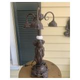 Vintage 3 women lamp