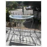 Metal Hall Table