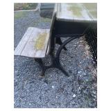 Vintage school desk