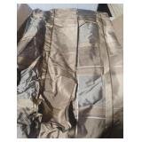 Curtains with hooks. Set of 4. 104" long x 48"