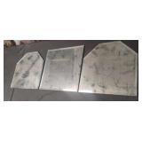 3 piece mirror display