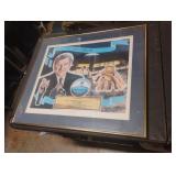 William Vance Nichols signed Coach Dean Smith