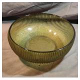 Vintage E.O. Brody Co. Depression Glass MCM Green