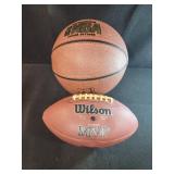 Football and basketball