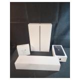 EMPTY BOXES, IPHONE, AIRPODS, IWATCH IPAD, APPLE