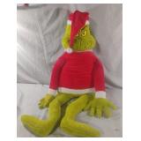 Grinch stuffed plush with tag 44" long