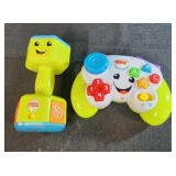 Fisher price baby tiddler toys, game controller,