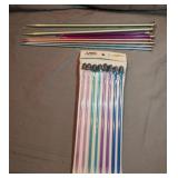 Knitting needles