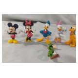 Plastic Disney characters