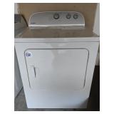 Whirlpool Dryer 3 Day Warranty cameout of storage