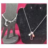 Necklace and Pandora Style Bracelet