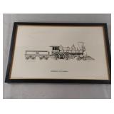 Vintage The Baldwin 4-4-0 Locomotive by Ward H.