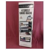 Farberware 4 shelf shoe rack