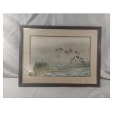 Johnson "Backbay Bluebills" painting 