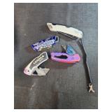 4 utility knives, kobalt, lenox gold, box cutter