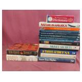 Books including Stephen King , Nora Roberts and