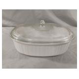 Corningware casserole dish with lid F-2-B