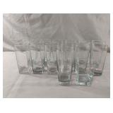 Square drinking glasses