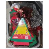Christmas decor and more in a tote