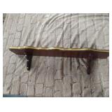 Wood shelf