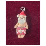 Clay Beach Santa Charm