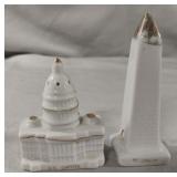 U.S. Capitol and Monument salt and pepper shaker