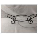 Metal decorative plant stand