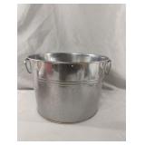 Metal pail with handles