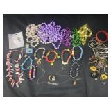 Costume and Mismatched/Broken Jewelry - Beaded