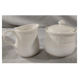 Newcastle creamer and sugar bowl