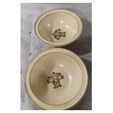 Vintage Pfaltzgraff stoneware "Village" place