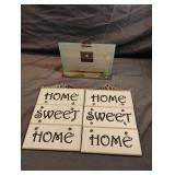 Michael Graves photo frame and Home Sweet Home
