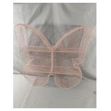 Wire butterfly shelf