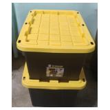 27 gal totes. 2 total