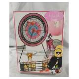 Delish drinking game. 2 shot glasses. No darts