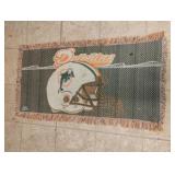 Miami Dolphins rug 40 x 20