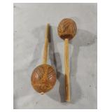 Hand painted maracas. 1 doesn