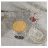 Drinking glasses, canister and more.....