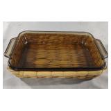 Anchor Hocking 2 qt. Casserole dish with basket