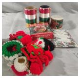 Christmas ribbon and more ....
