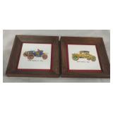 Ford Model "N" 1906 and Rolls Royce 1908 coasters