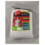 Hanes XL mens white tshirts. 6 pk