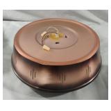 MCM copper-bronze light fixture