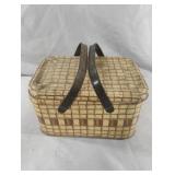 Metal picnic basket