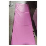 Folding Pink rubber mat 69 x 23