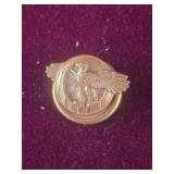 WWII "Ruptured Duck" lapel pin