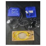 2 Blood Pressure Cuffs/Sphygmomanometers and a